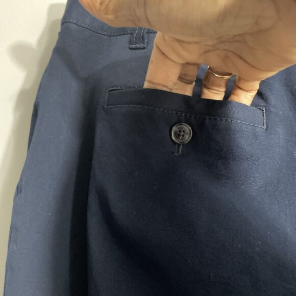 Eddie Bauer Women’s Pants Size 10 Blue Slightly Curvy Fit Casual Comfort - Picture 6 of 9